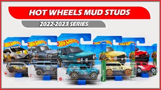 Hot Wheels Mud Studs 5 Cars Unboxing and Review! (2022 2023 Series)