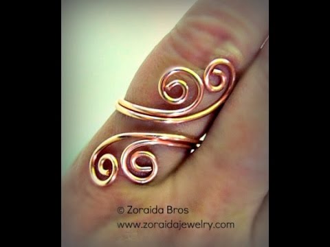 How to make Easy Adjustable Spiral Ring Tutorial How to make Easy Adjustable Spiral Ring Tutorial
