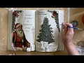 victorian christmas book using iod moulds u0026 stamps vintage style easy trash to treasure crafts