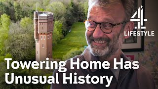 Incredible Home in a Water Tower | Huge Homes With Hugh Dennis | Channel 4 Lifestyle