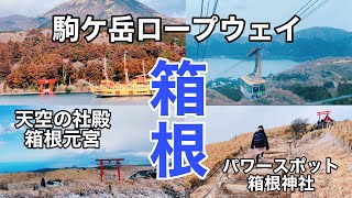 【箱根】駒ケ岳ロープウェイと箱根元宮/FAMILY TRAVEL IN HAKONE KOMAGATAKE ROPEWAY AND HAKONE MOTOTSUMIYA SHRINE