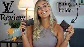 Louis Vuitton 6 Ring Key Holder first impression & comparison to Key Pouch