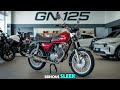 new model 2025 suzuki gn 125 a stylish ride for everyday use.