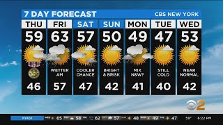 New York Weather: CBS2 11/10 Evening Forecast at 6PM