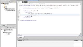 First Steps in Flex - Desktop Applications