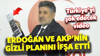 ŞOK VİDEO! Ülkücü başkan Remzi Çayır AKP ve Erdoğan'ın gizli planını ifşa etti!