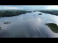 afternoon on the otonabee river near peterborough ontario. late august 2022