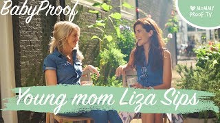 LIZA SIPS over JONG MOEDER worden \u0026 ZWANGERSCHAPSKWAALTJES! | BabyProof #11