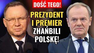 BASTA! DUDA I TUSK HAŃBIĄ NAS W OCZACH ŚWIATA!