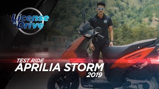 APRILIA STORM 125 REVIEW  |  EP7  |  LICENSE TO DRIVE