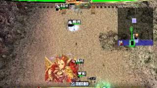 三国志大戦v3.592 4枚咆哮vs飛天寸断