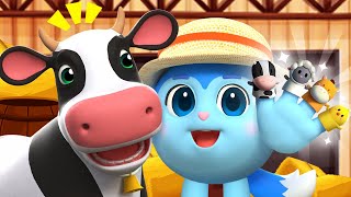 Farm Animals Finger Family | Finger Family Song | Bebezoo - Nursery Rhymes & Kids Songs