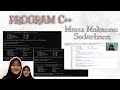 PROGRAM MENU MAKANAN SEDERHANA DAN CARA PEMESANANNYA || PROJECT ALGORITMA PEMROGRAMAN