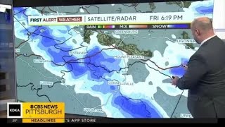 KDKA-TV Evening Forecast (1/19)