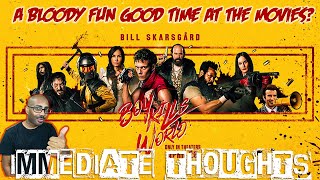BOY KILLS WORLD IS ONE OF THE BLOODIEST & FUN MOVIES OF THE YEAR! MOVIE REVIEW | BILL SKARSGARD
