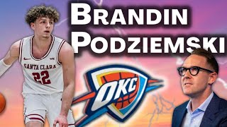 Will Brandin Podziemski be the 2nd Santa Clara Player Drafted by the Thunder?