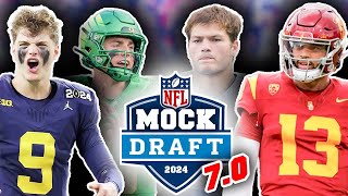 2024 NFL First Round Mock Draft For All 32 Picks! 7.0 (Post Super Bowl 58!) || TPS