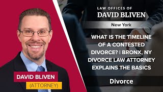 What Is The Timeline Of A Contested Divorce?