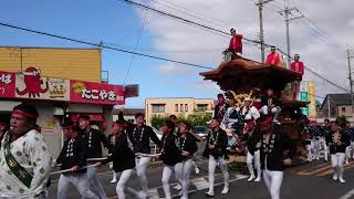 令和元年 貝塚南近義地区 だんじり祭り・窪田町