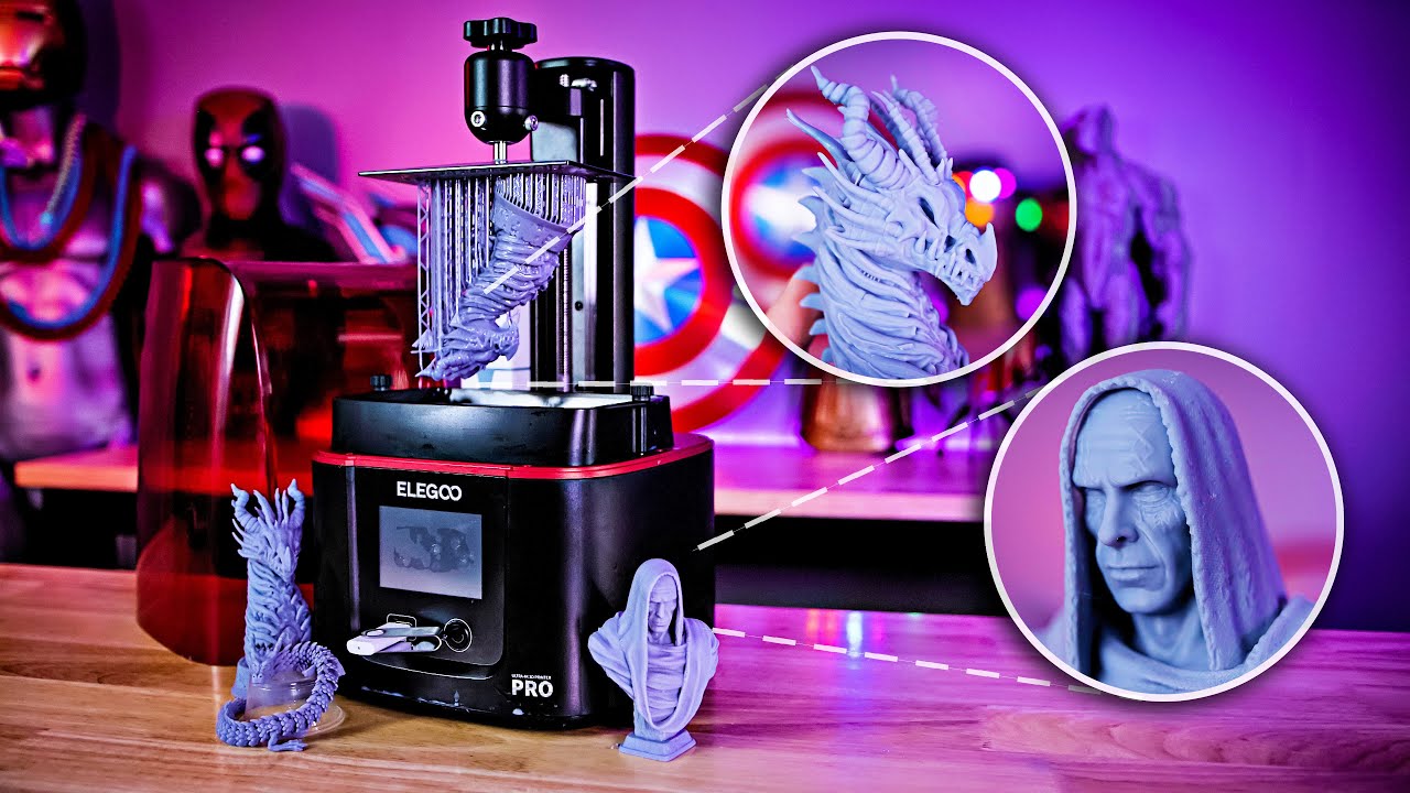 ELEGOO Mars 3 Pro 4K Resin 3D Printer – ELEGOO Official, Elegoo Mars 3 ...