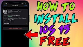 How to Install iOS 15 Beta Profile on iPhone & iPad (No Computer)