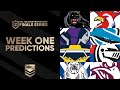 NRL Finals Week 1 Predictions 2024