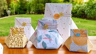 Diy Gift Wrapping Bag Ideas | Origami Paper Craft for Everyday Presents