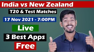 India vs New Zealand T20 Series 2021 - How to watch India vs New Zealand T20 Live