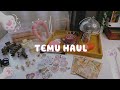 Huge Temu Haul ✨🛒aesthetic finds 💮🩷