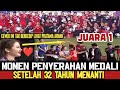 penyerahan Medali Yang dinanti 32 Tahun lamanya~Cewek kamboja Terpana lihat pemain Timnas indonesia