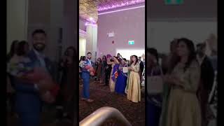 Engagement entrance. One of my favorite sidhumoose wala song dollar.