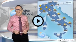 Previsioni meteo per venerdì 20 dicembre. Pioggia, freddo e neve