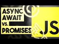 Async Await vs Promises in JavaScript | What's the Difference? #shorts