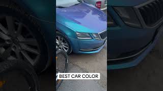 best car color shiny blue