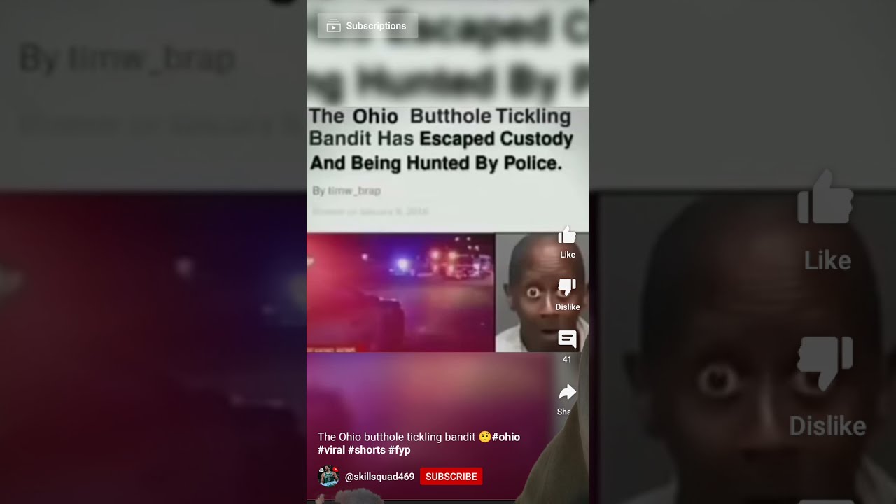 The Ohio Butthole Tickling Bandit - YouTube