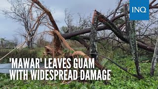 'Mawar' leaves Guam with widespread damage