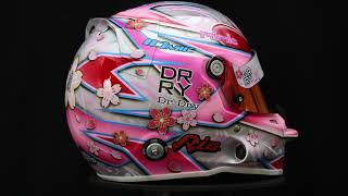 ヘルメットペイント 259 STILO ST5 F CARBON Dr.Dry PINK 2023ver