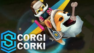 Corgi Corki Skin Spotlight - Pre-Release - League of Legends