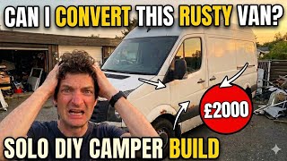 ‼️I Bought a CHEAP VW Crafter on Facebook to Convert into a Campervan‼️ No Experience Van Build