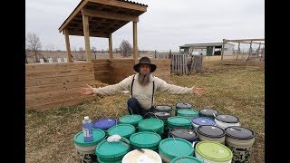 OFF GRID~ We pooped in 25 buckets, NOW WHAT?
