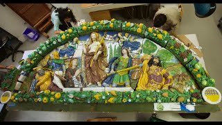 Brooklyn Museum Conservation Lab: Della Robbia Relief
