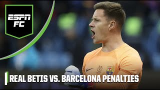 PENALTY SHOOTOUT! Real Betis vs. Barcelona 🤯 | Spanish Super Cup Highlights | ESPN FC