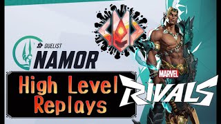 【Marvel Rivals】TopTier 「NAMOR」 Gameplay: Learn Pro Strategies!