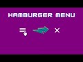 Creating Hamburger Menu using Html , CSS and JavaScript