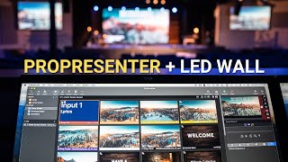 How to Configure ProPresenter for a Church LED Wall