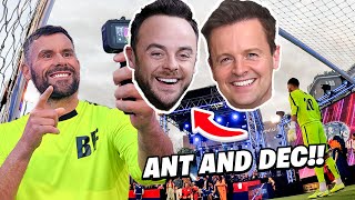 I put a Go-Pro in the Goal on ANT & DEC’S Saturday Night Takeaway!