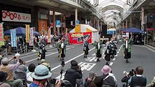 YOSAKOIぶち楽市民祭2024・威吹（みずほ銀行前会場）