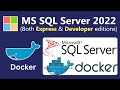 Microsoft SQL Server On Docker: Install & Configure!