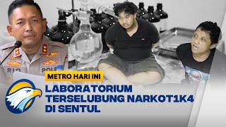 Tersibak Pabrik N4rkob4 Terbesar Se-Jabar, Polisi Sita 1 Ton Tembakau Sintesis