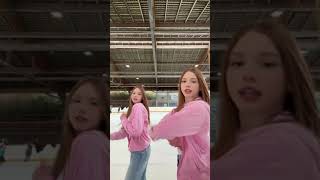 💅🏻 #twins #dance #shortvideo #figureskating #sisters #girls #hair